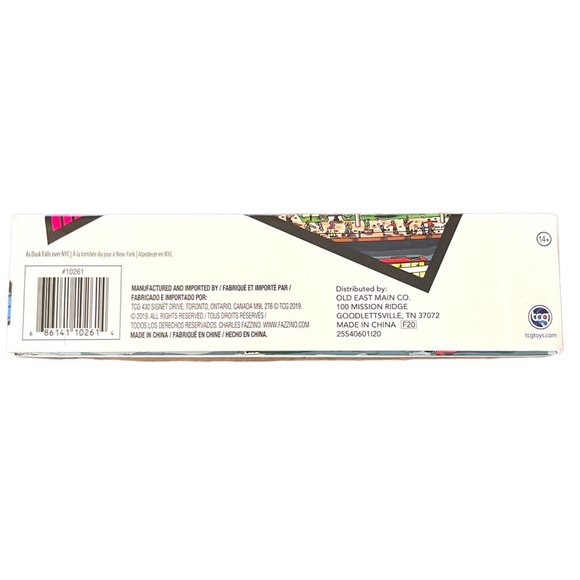 NIB Charles Fazzino 300 Pc Jigsaw Puzzle As Dusk Falls Over NYC - Picture 3 of 3